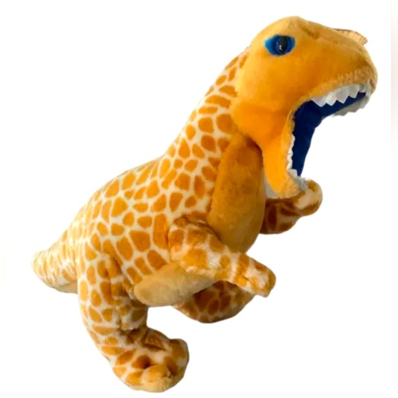 NWT Walking with Dinosaurs Large Tyrannosaurus Rex Plush Toy 1998 16” HTF T-Rex - Picture 1 of 6